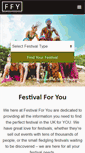 Mobile Screenshot of festivalforyou.com